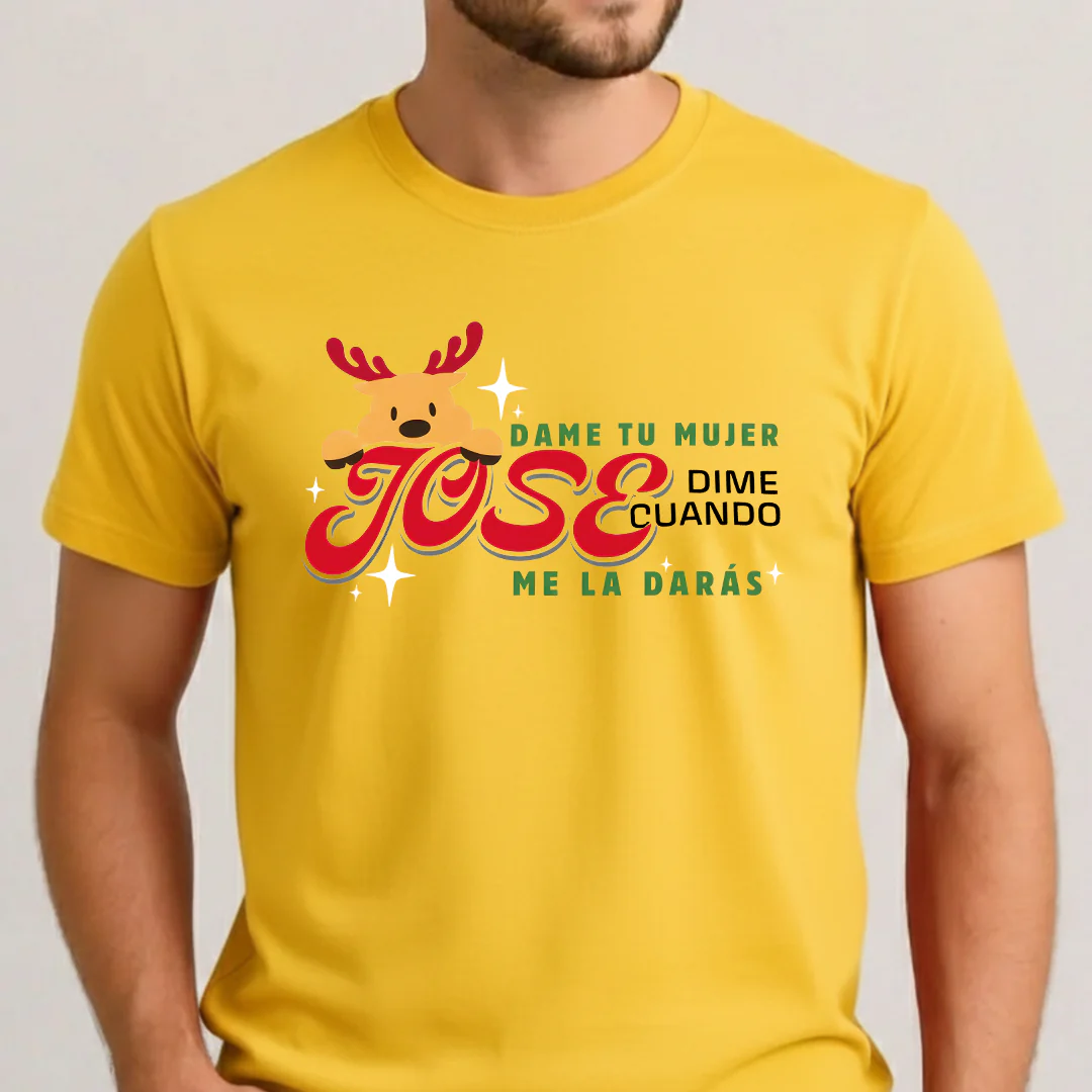 Camiseta Fin De Año Dame tu mujer jose - Image 2