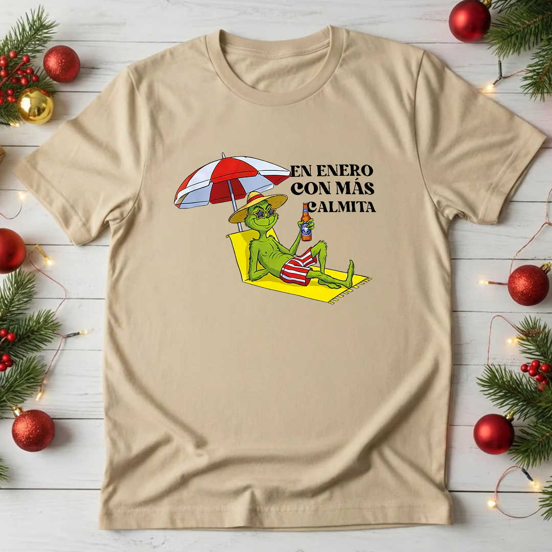 Camiseta Fin De Año En Enero Con Más Calma - Image 3