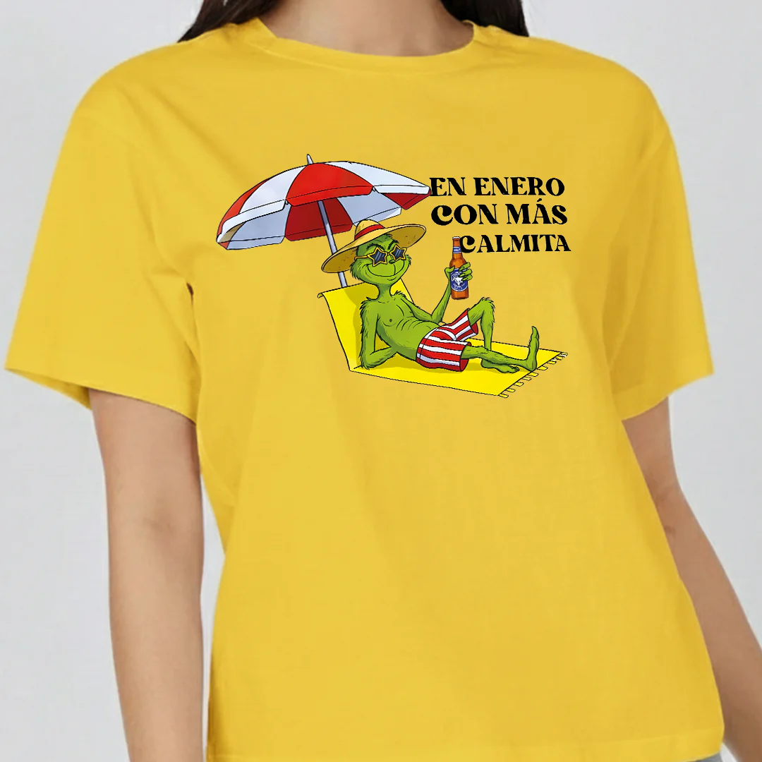 Camiseta Fin De Año En Enero Con Más Calmita - Image 2