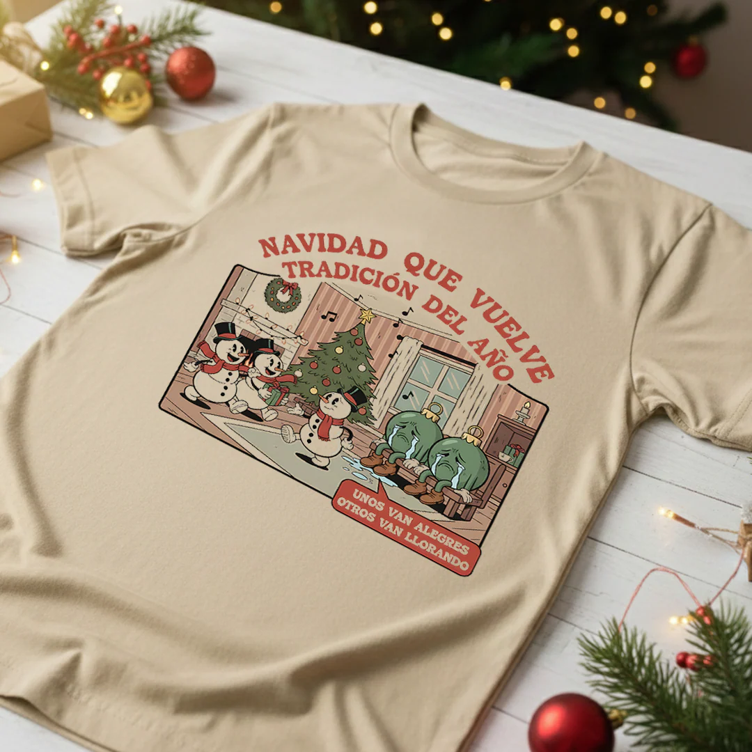 Camiseta Fin De Año Navidad Que Vuelve, Tradicion del Año - Image 3