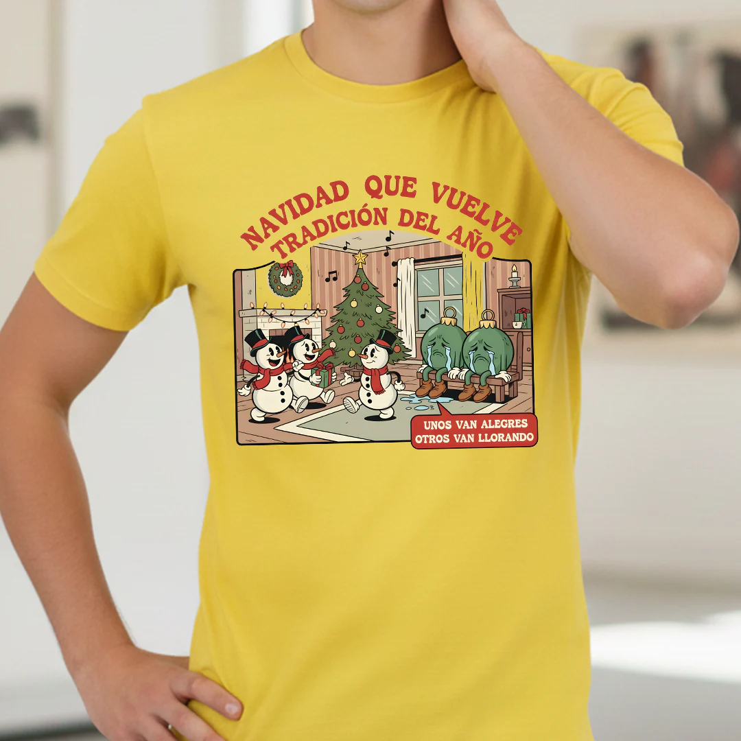 Camiseta Fin De Año Navidad Que Vuelve, Tradicion del Año - Image 3