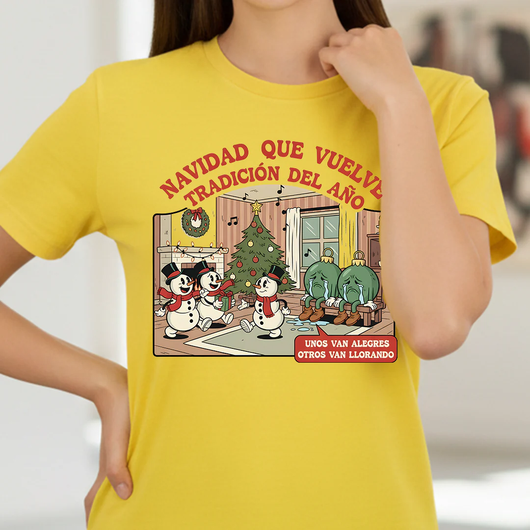 Camiseta Fin De Año Navidad Que Vuelve, Tradicion del Año - Image 4