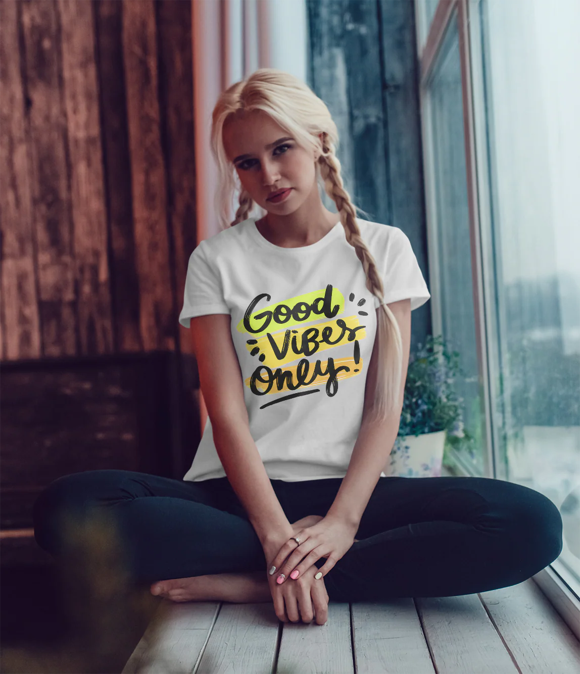 Camiseta Good Vibes Only Style Karisma para mujer - Image 2