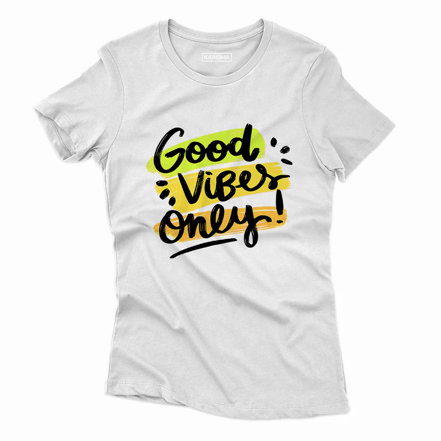 Camiseta Good Vibes Only Style Karisma para mujer - Image 6