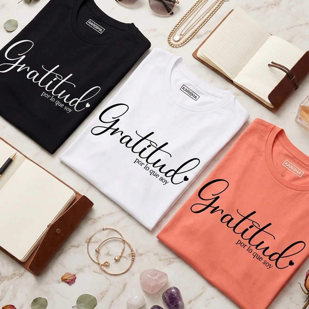 Camiseta Gratitud Karisma Para Mujer - Image 10