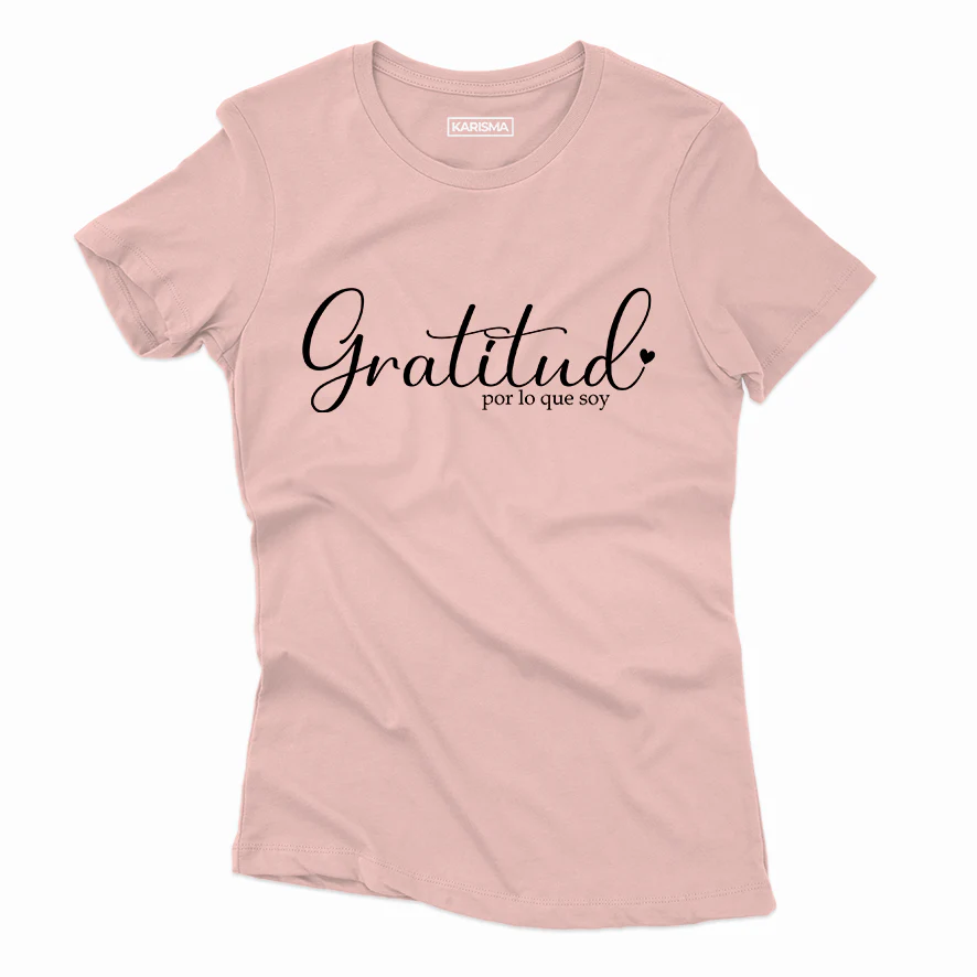 Camiseta Gratitud Karisma Para Mujer - Image 6