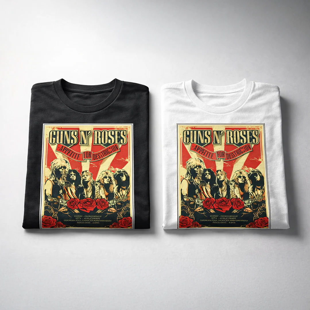 Camiseta Guns N Roses Manchester Poster - Image 4