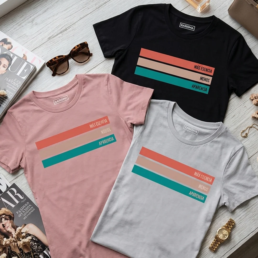 Camiseta Lineas Style Karisma para mujer - Image 6