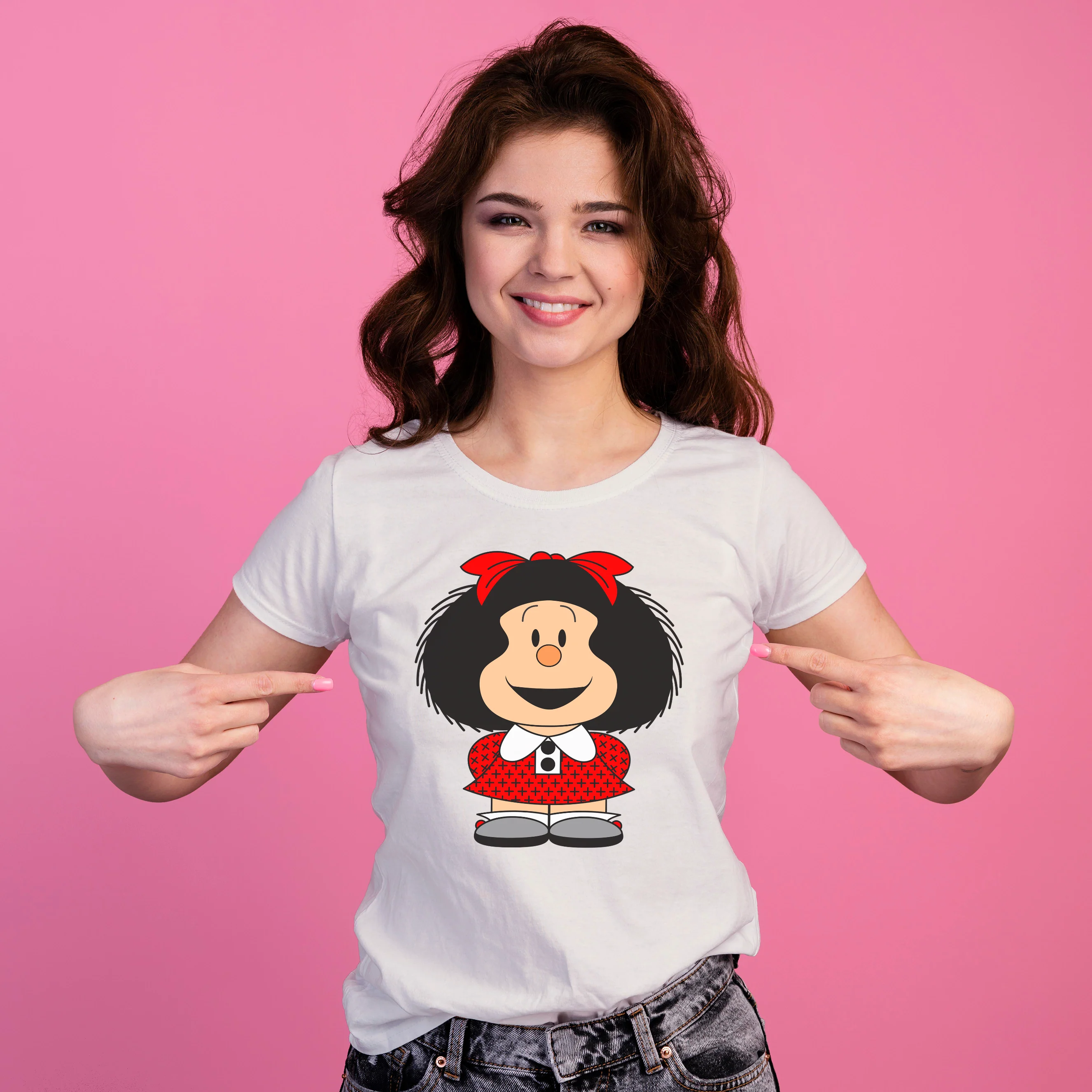 Camiseta Mafalda team Karisma para mujer - Image 2