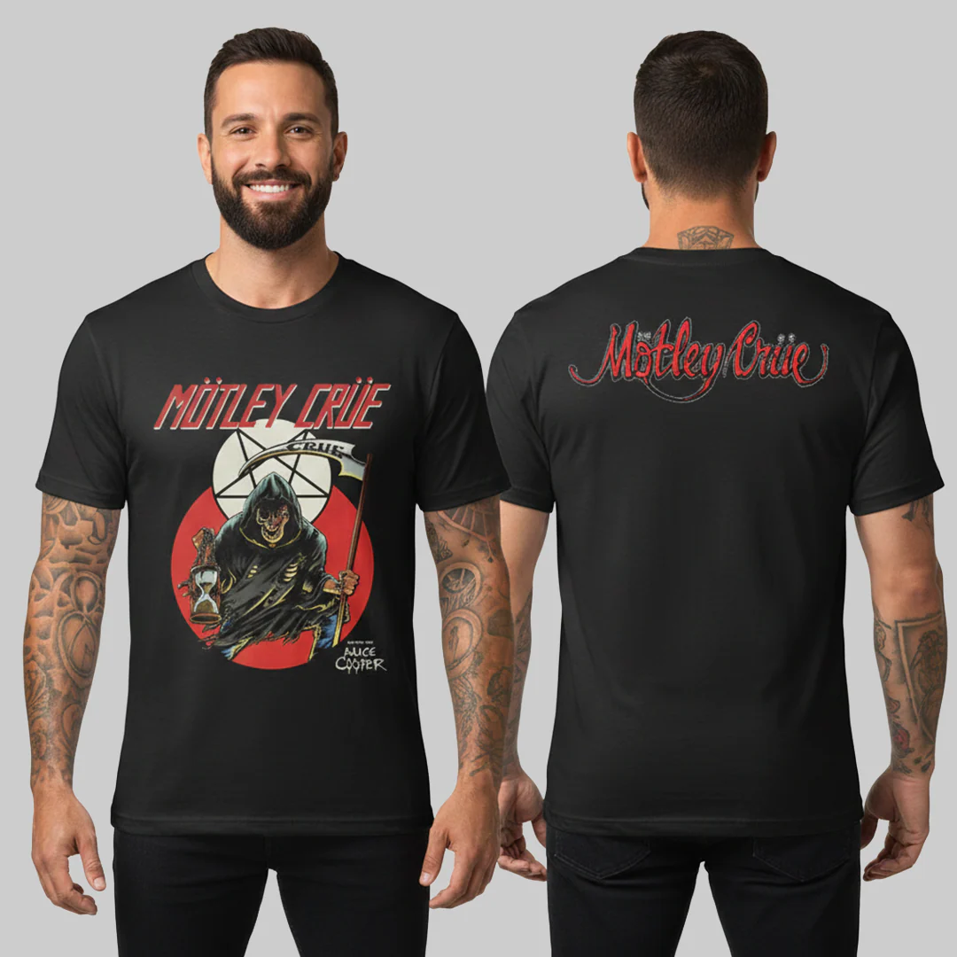 Camiseta Motley Crue Landers Center Poster 2014 doble estampado - Image 3