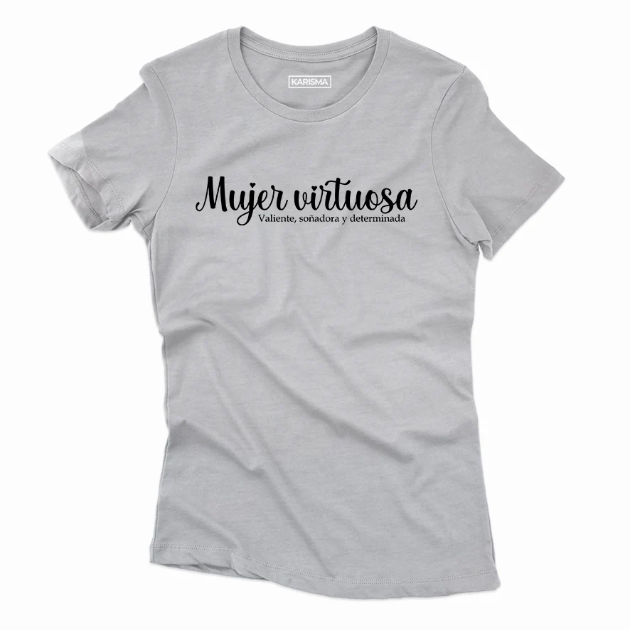 Camiseta Mujer Virtuosa Karisma Para Mujer - Image 5