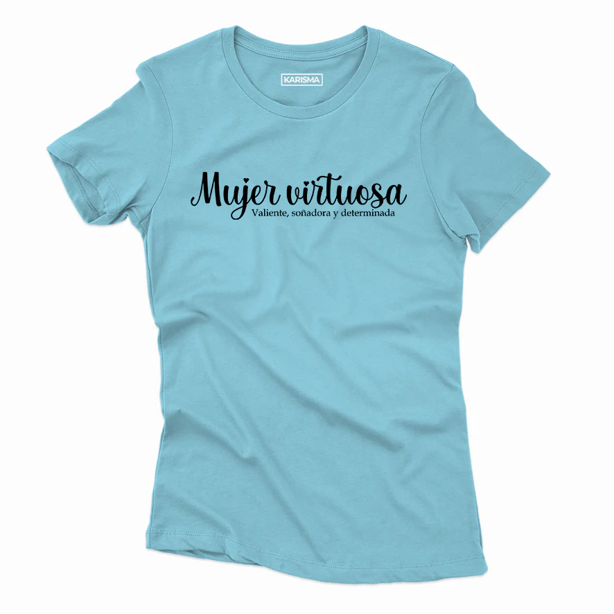 Camiseta Mujer Virtuosa Karisma Para Mujer - Image 7
