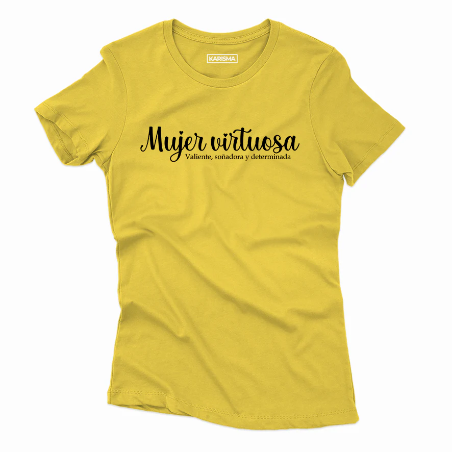Camiseta Mujer Virtuosa Karisma Para Mujer - Image 9