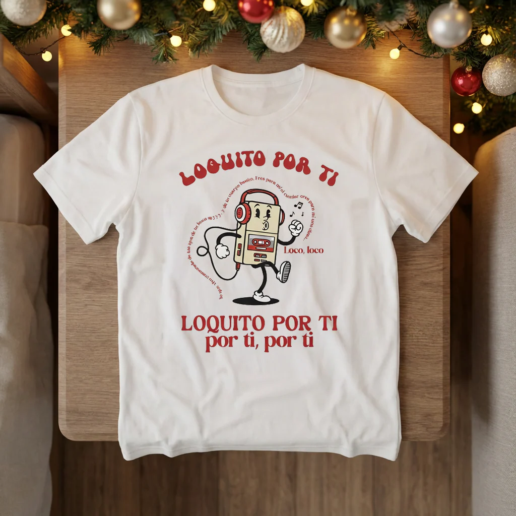 Camiseta Navideña Loquito Por Ti - Image 2