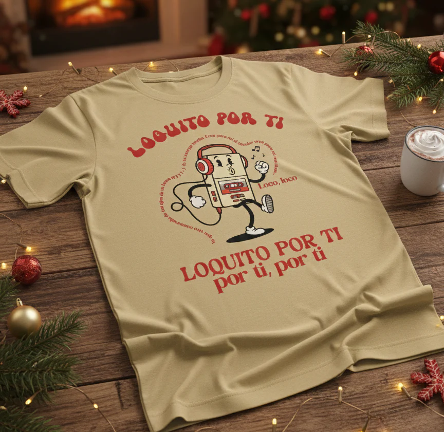 Camiseta Navideña Loquito Por Ti - Image 2