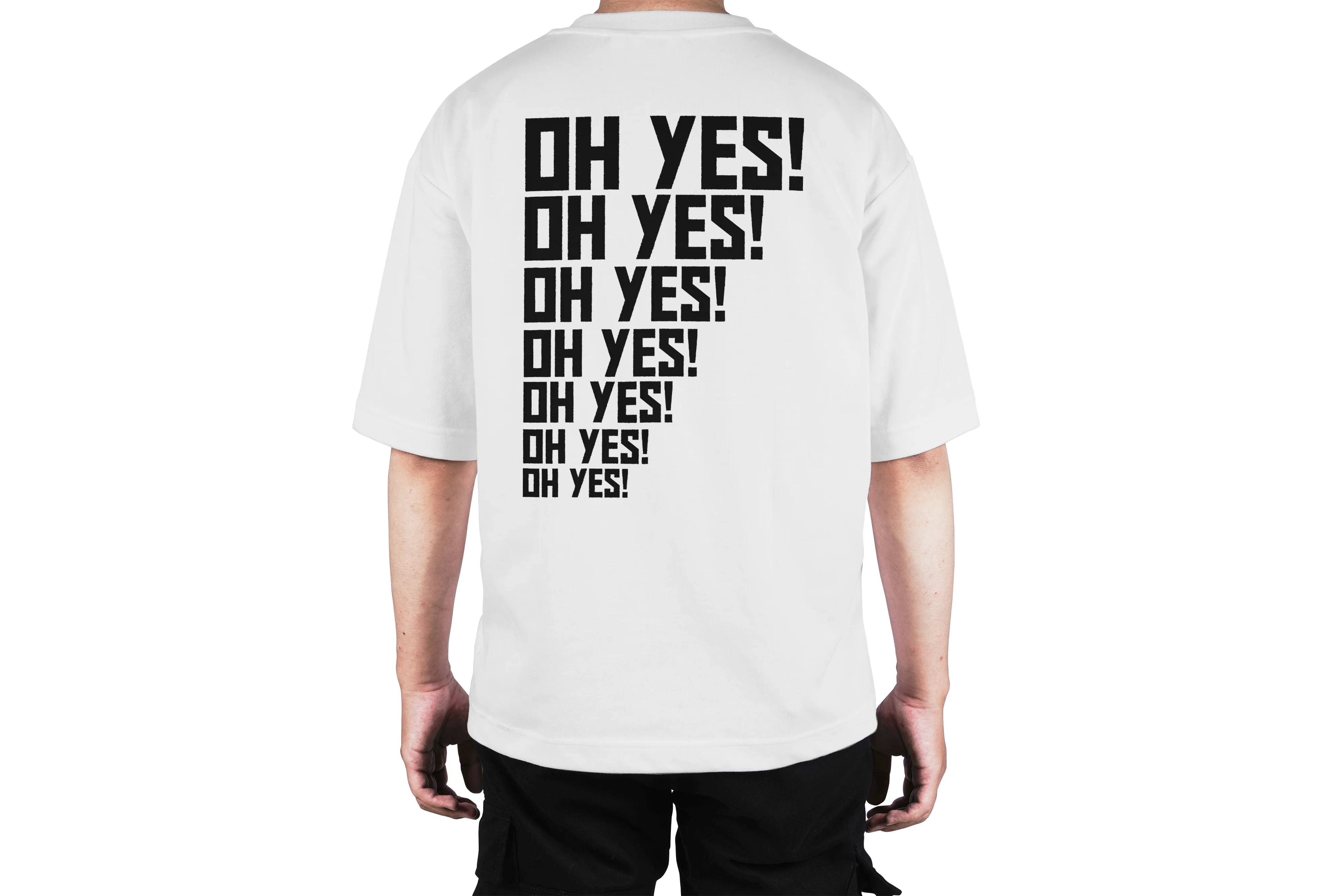 Camiseta Oversize Carl Cox Logo Oh yes! - Image 5