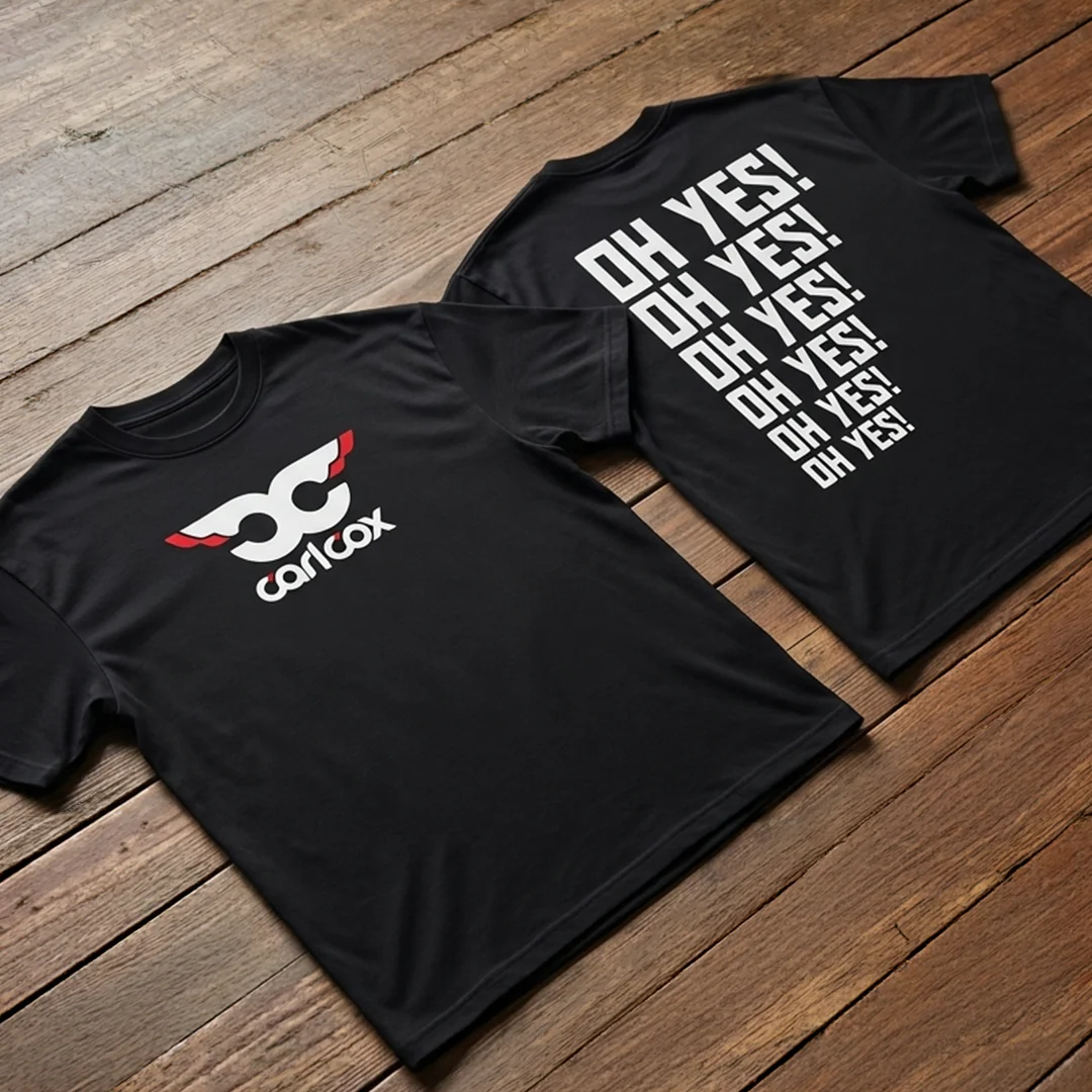 Camiseta Oversize Carl Cox Logo Oh yes! - Image 7