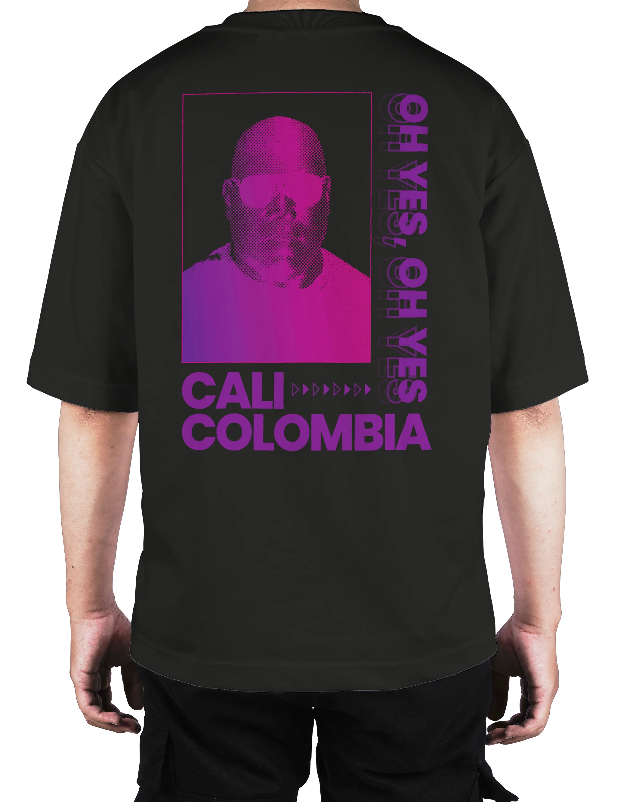 Camiseta Oversize Carl Cox Face 2