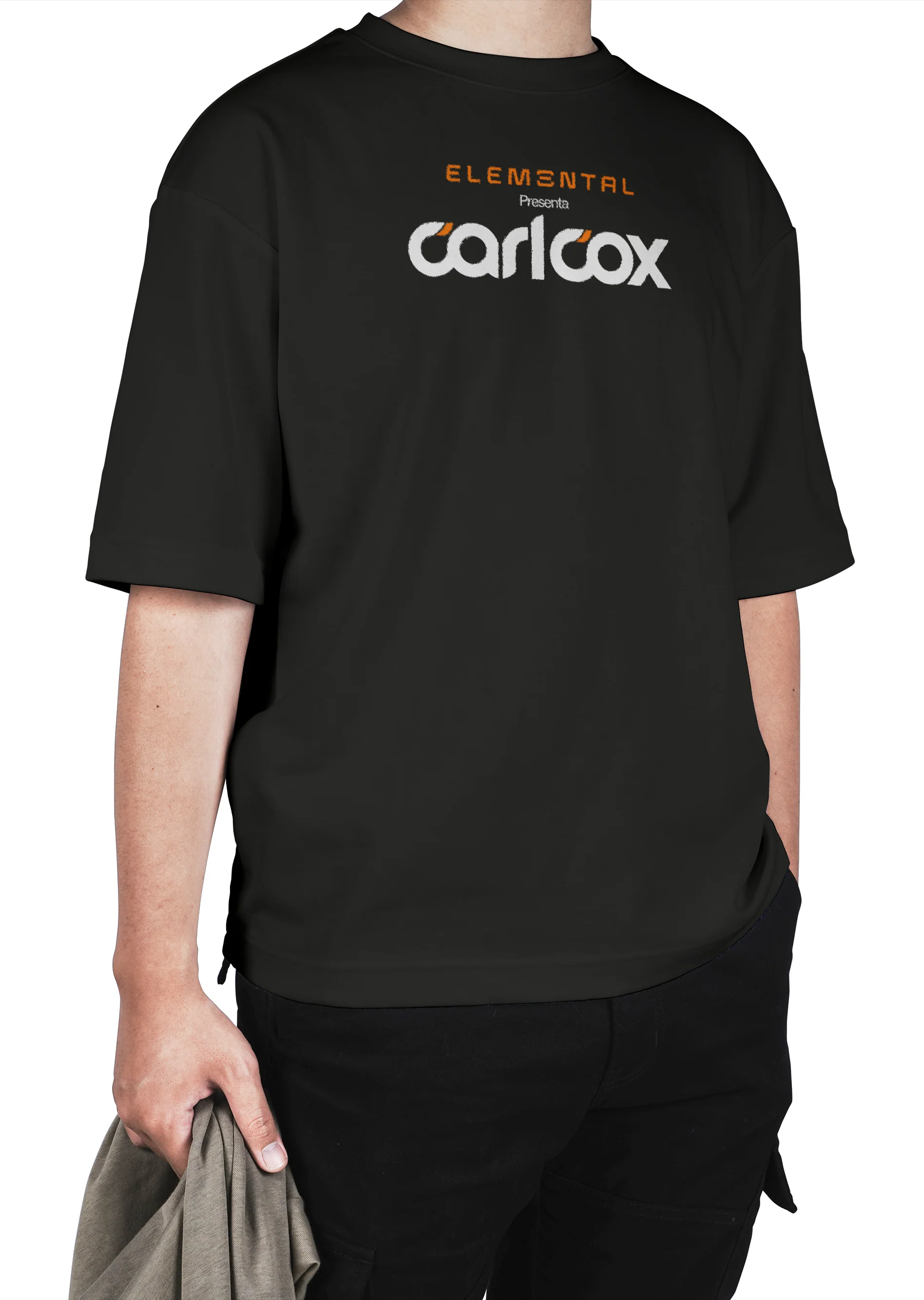 Camiseta Oversize Carl Cox Face 3 - Image 3