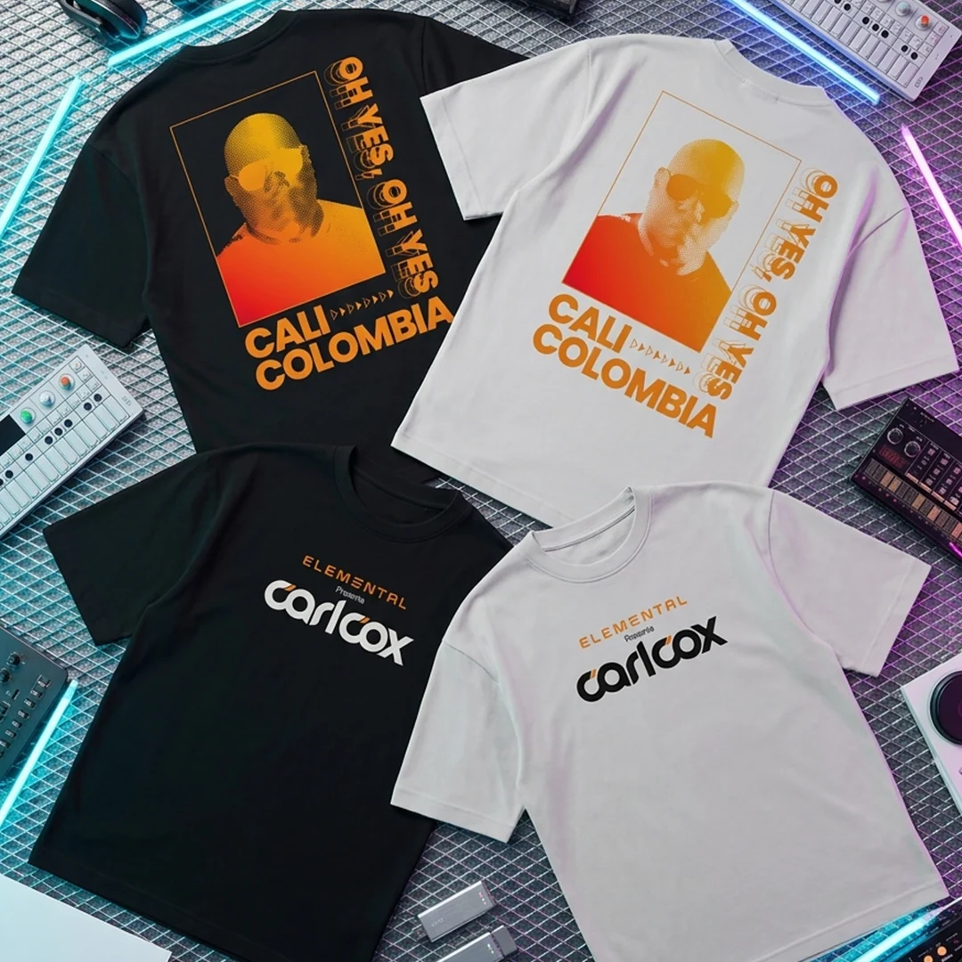 Camiseta Oversize Carl Cox Face 3 - Image 5
