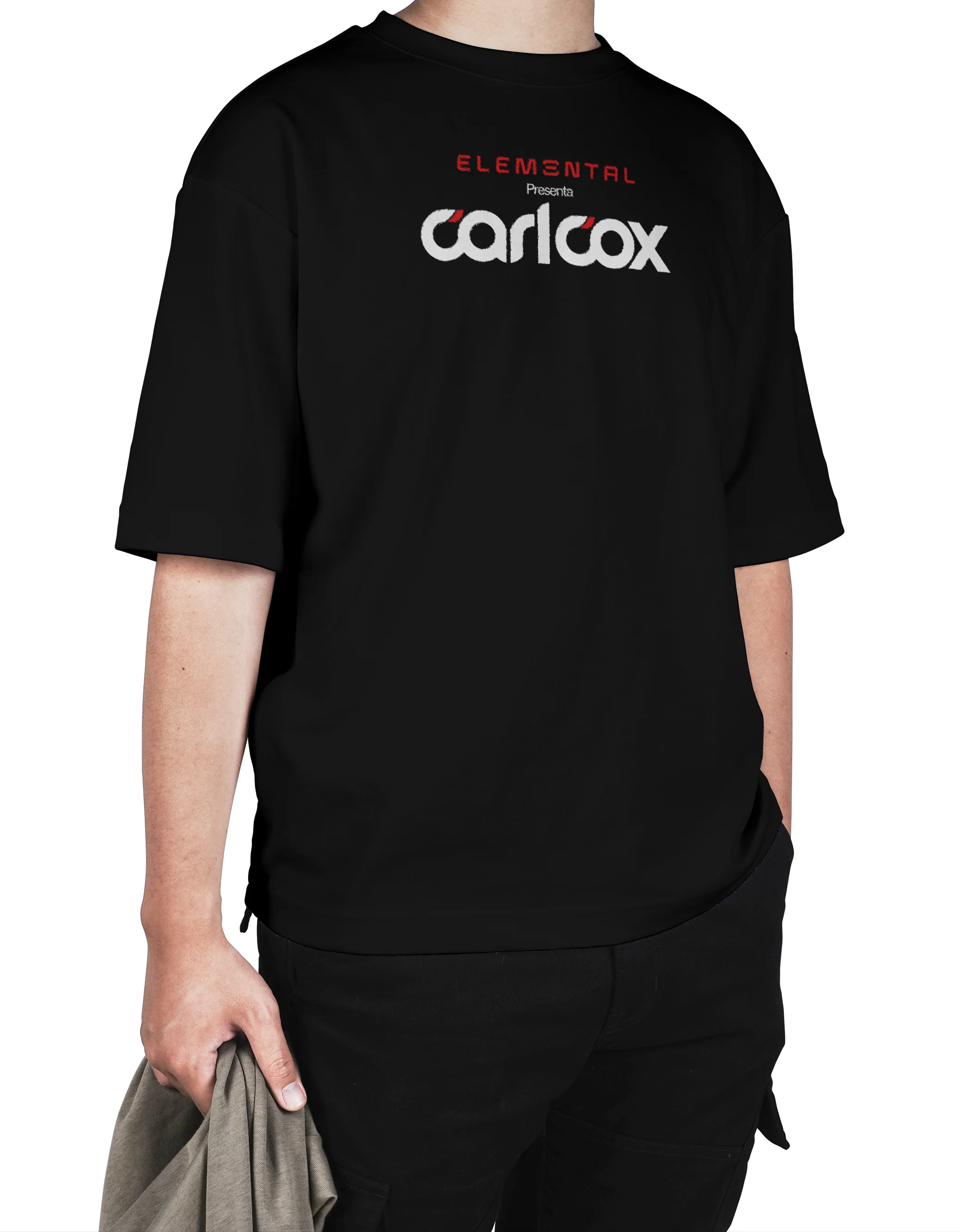 Camiseta Oversize Carl Cox Face 4 - Image 3