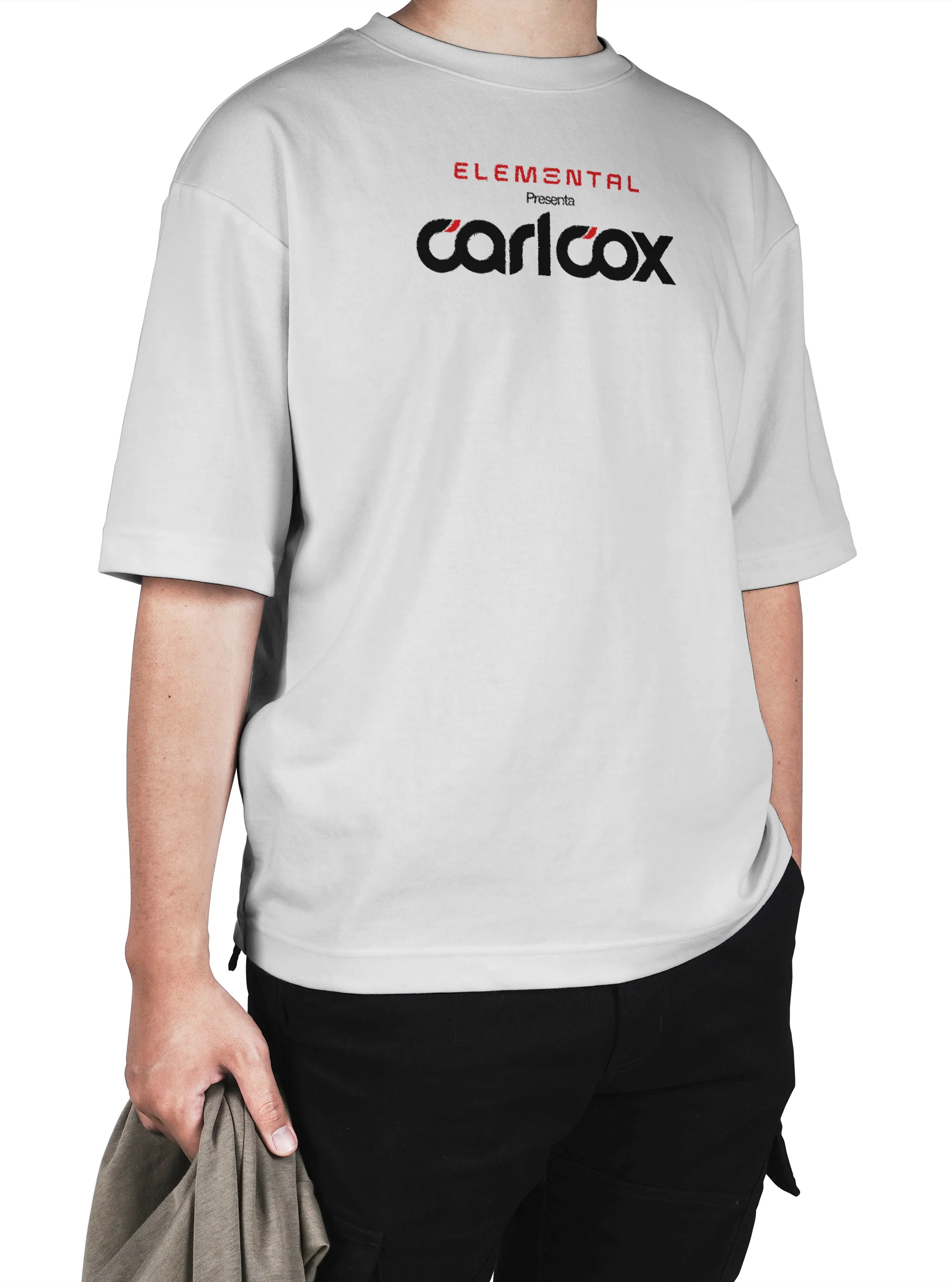 Camiseta Oversize Carl Cox Face 4 - Image 4