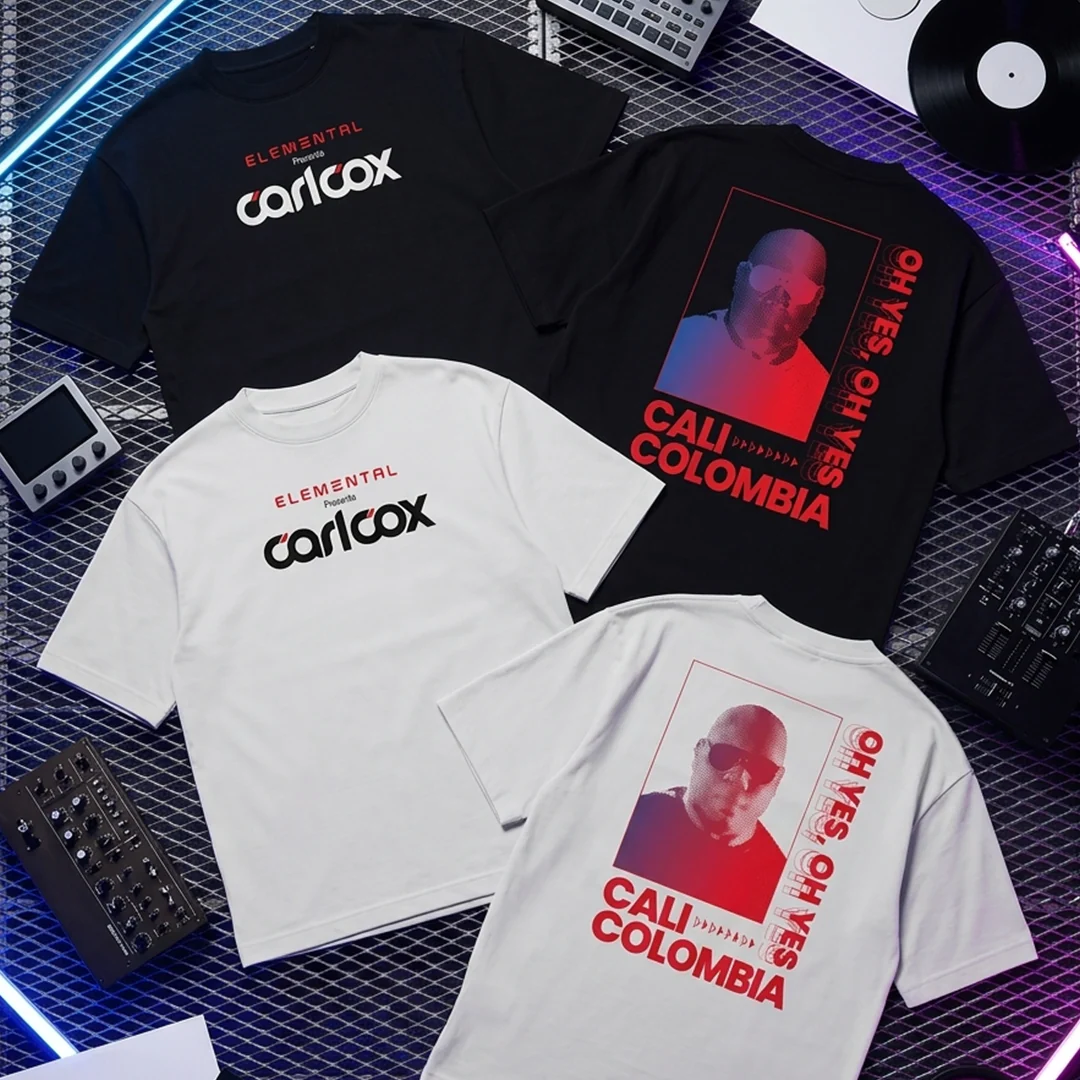 Camiseta Oversize Carl Cox Face 4 - Image 5