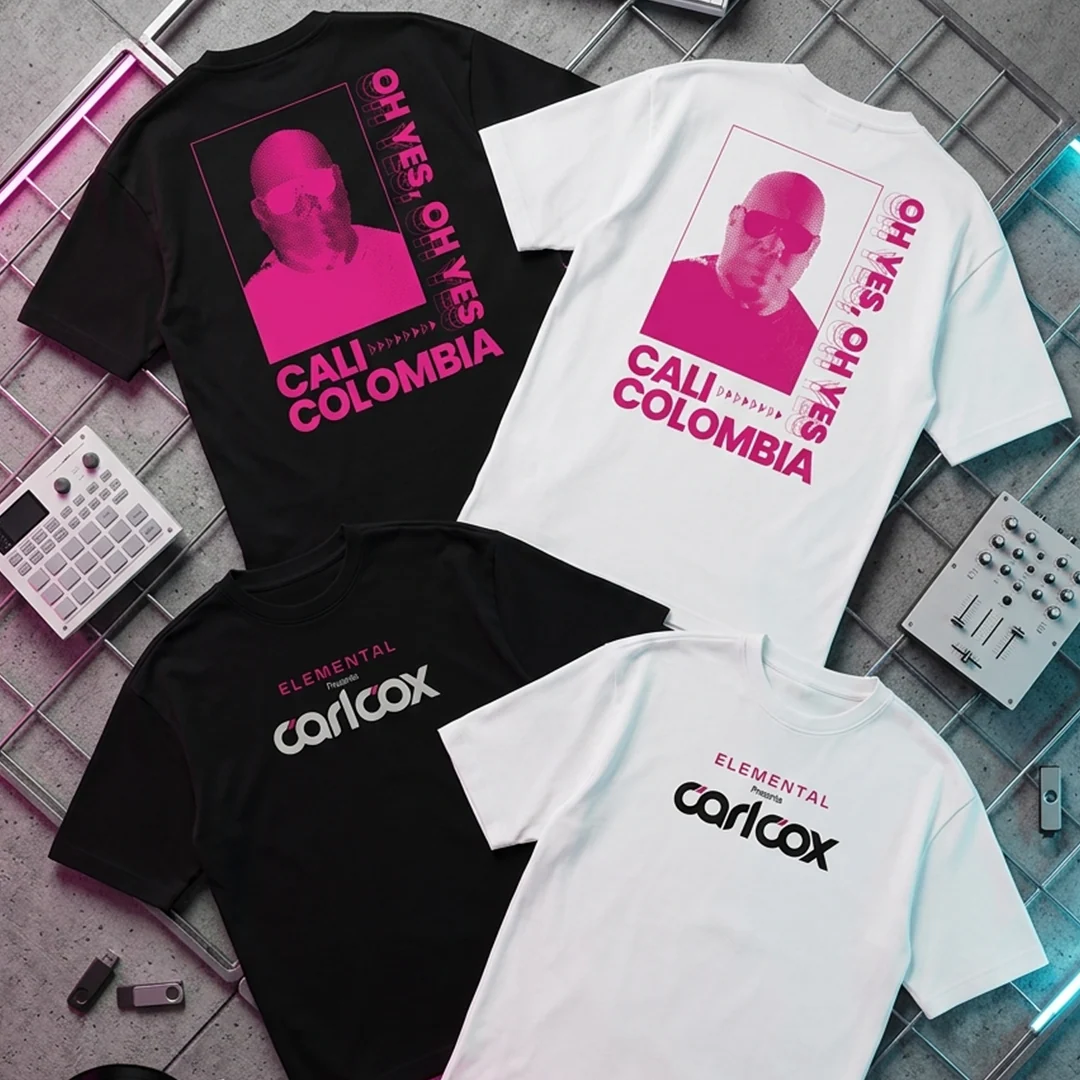 Camiseta Oversize Carl Cox Face 5 - Image 5