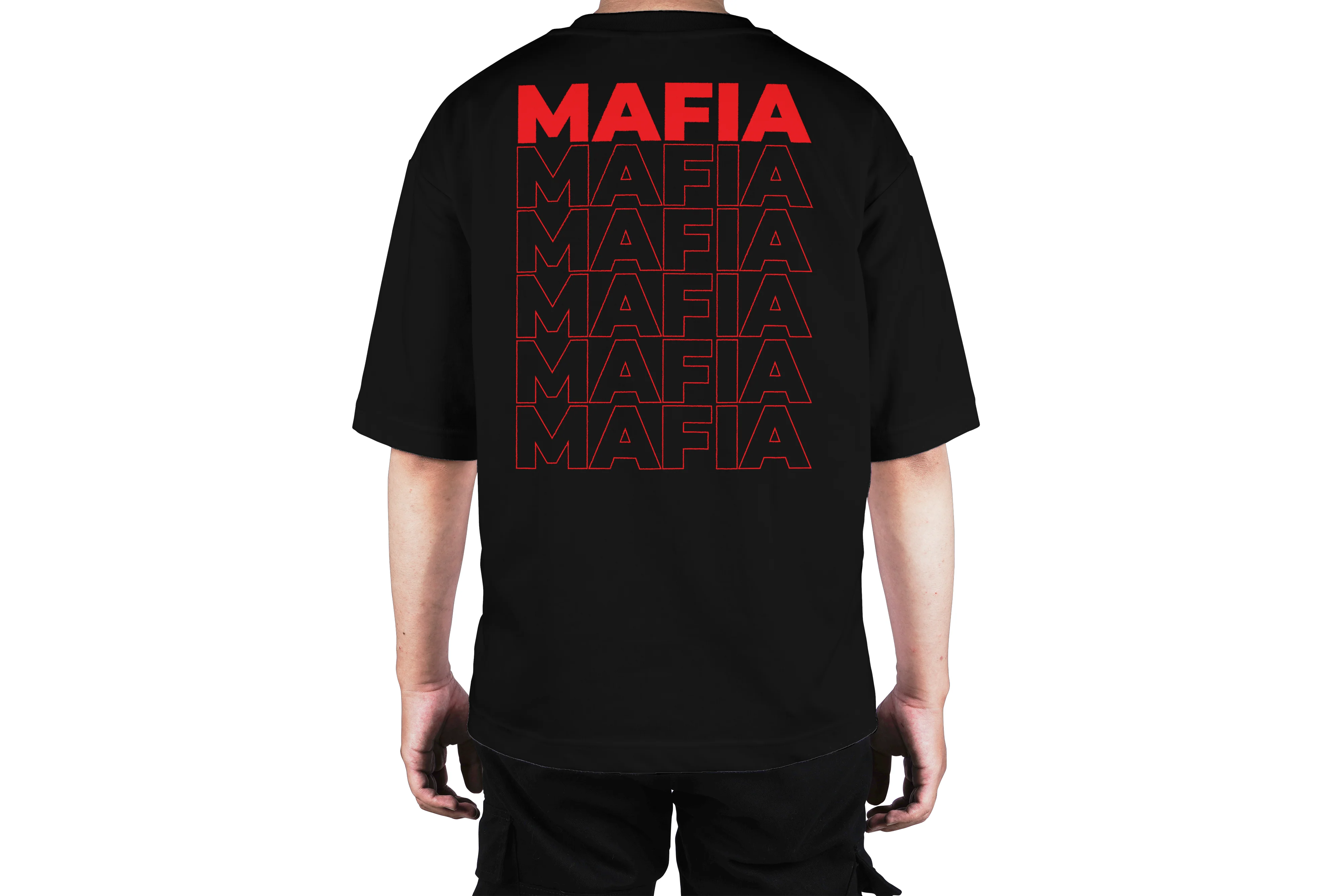 Camiseta Oversize Swedish House Mafia Doble Estampado - Image 3