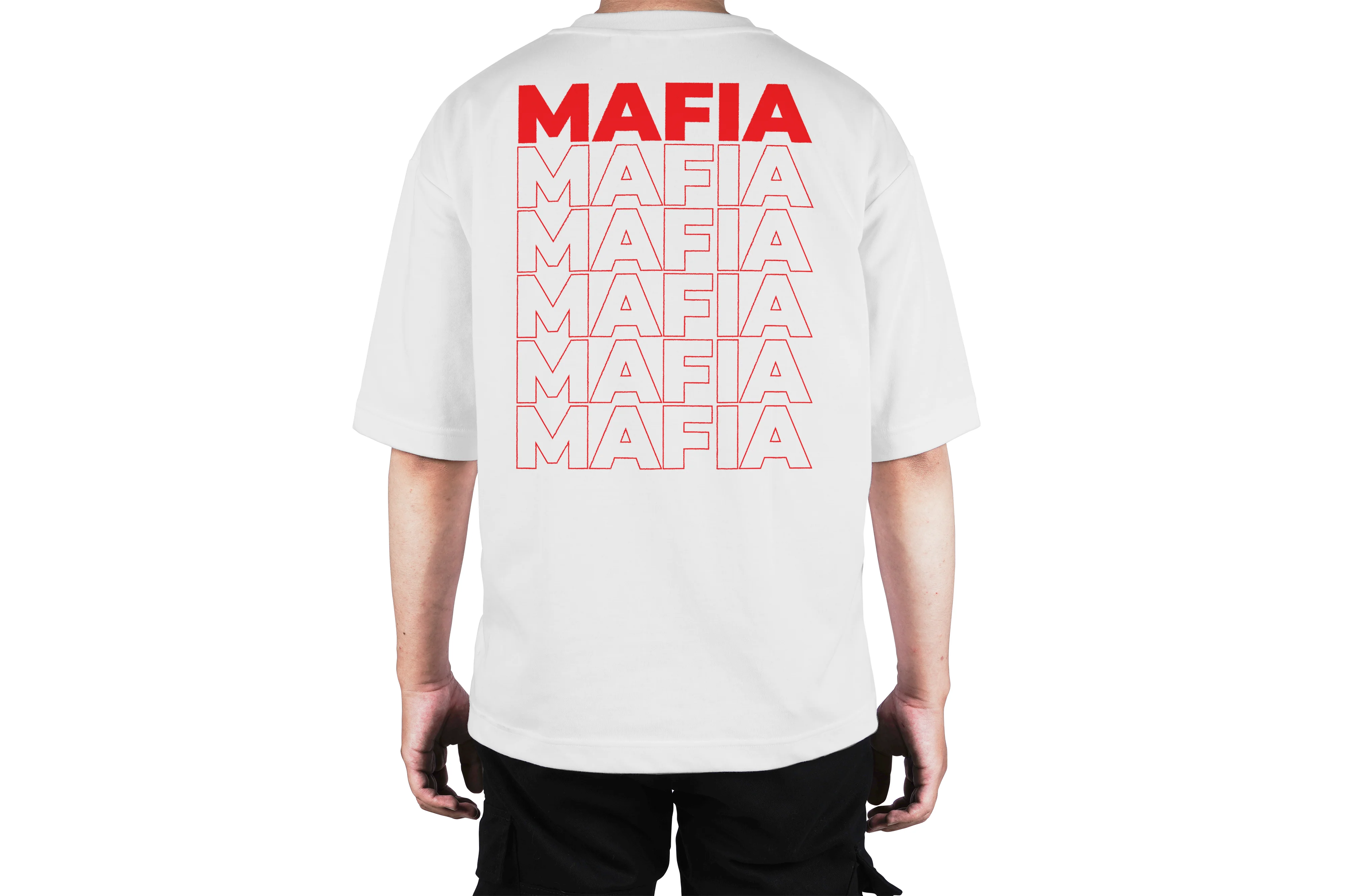 Camiseta Oversize Swedish House Mafia Doble Estampado - Image 5