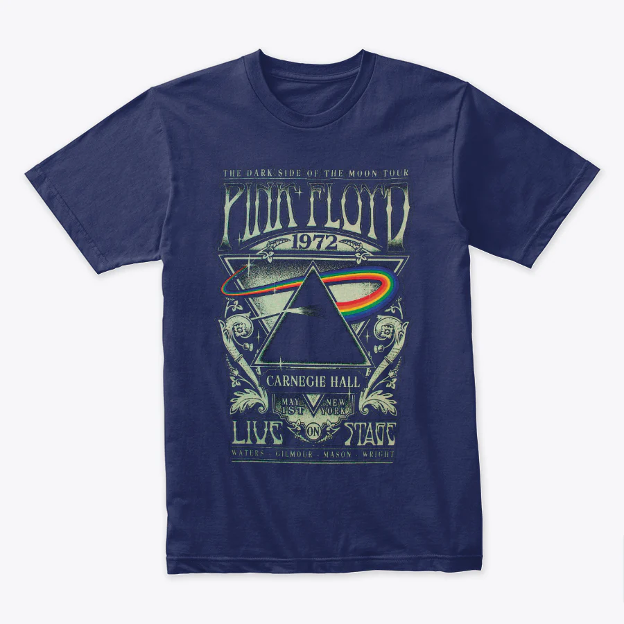 Camiseta Pink Floyd the Dark Side of the moon Tour 1972 Carnegie Hall - Image 3