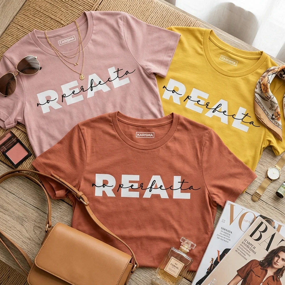 Camiseta Real no perfecta Karisma Para Mujer - Image 7