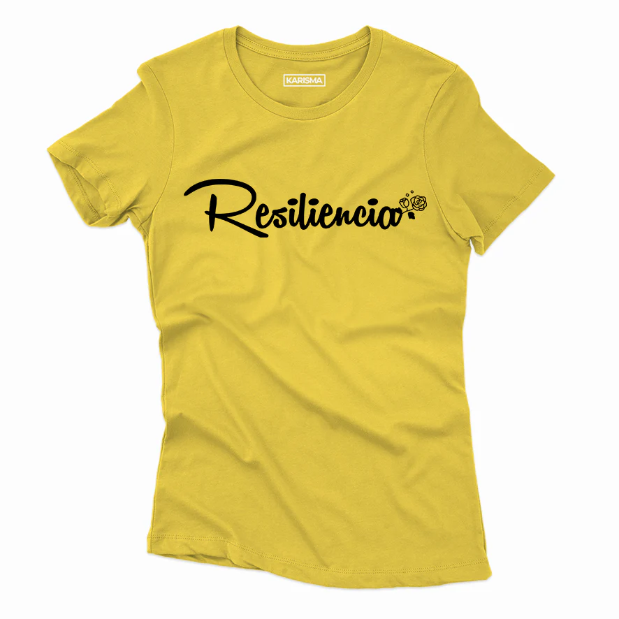 Camiseta Resilencia flor Karisma Para Mujer - Image 3