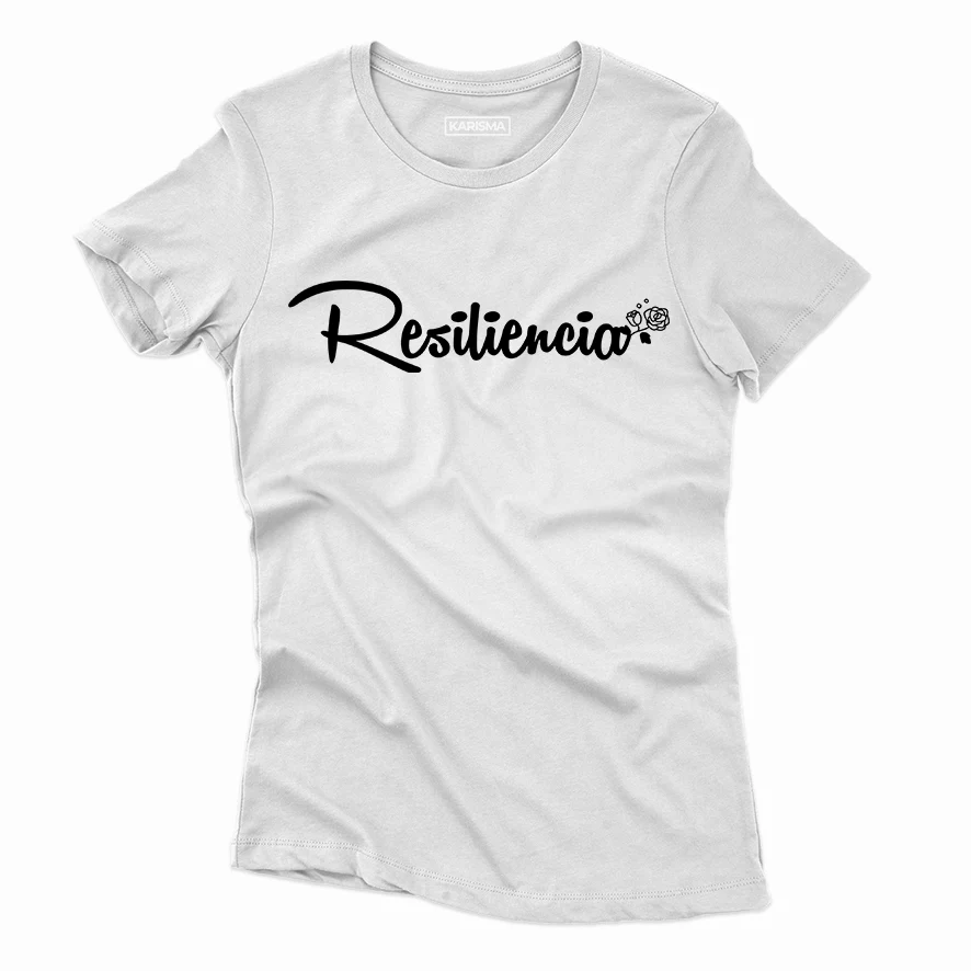 Camiseta Resilencia flor Karisma Para Mujer - Image 9