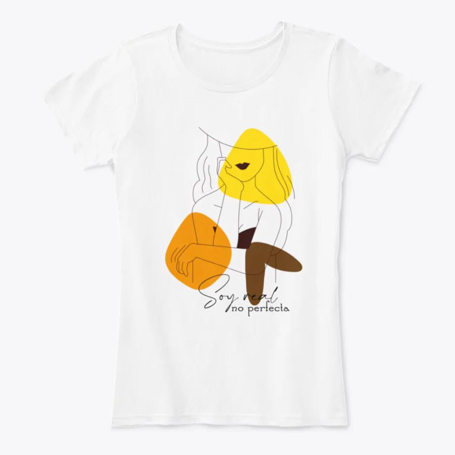 Camiseta Soy Real No Perfecta Karisma para mujer