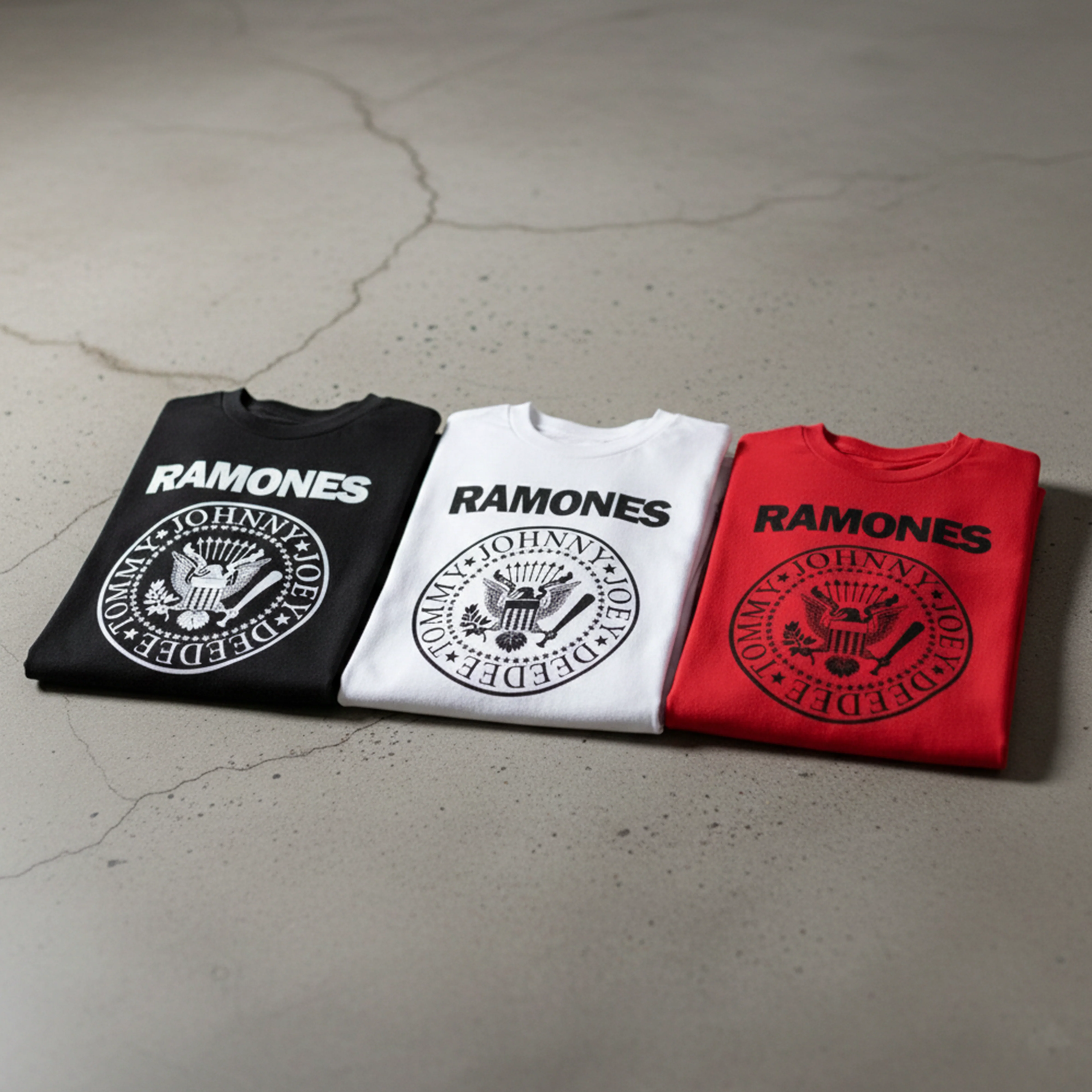 Camiseta Algodon The Ramones Logo Casico - Image 5