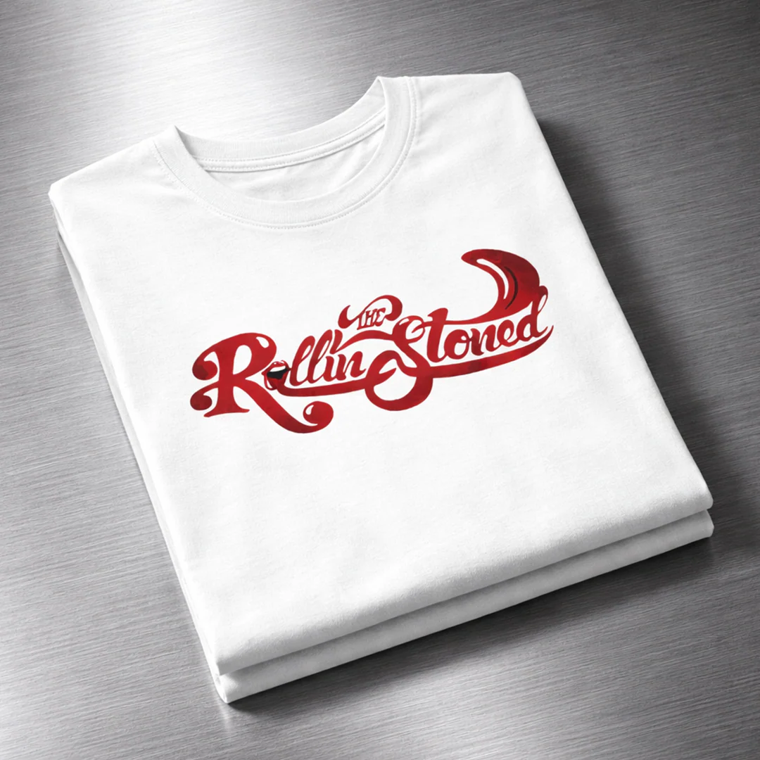 Camiseta The Rolling Stoned Rock Style Tribute - Image 3