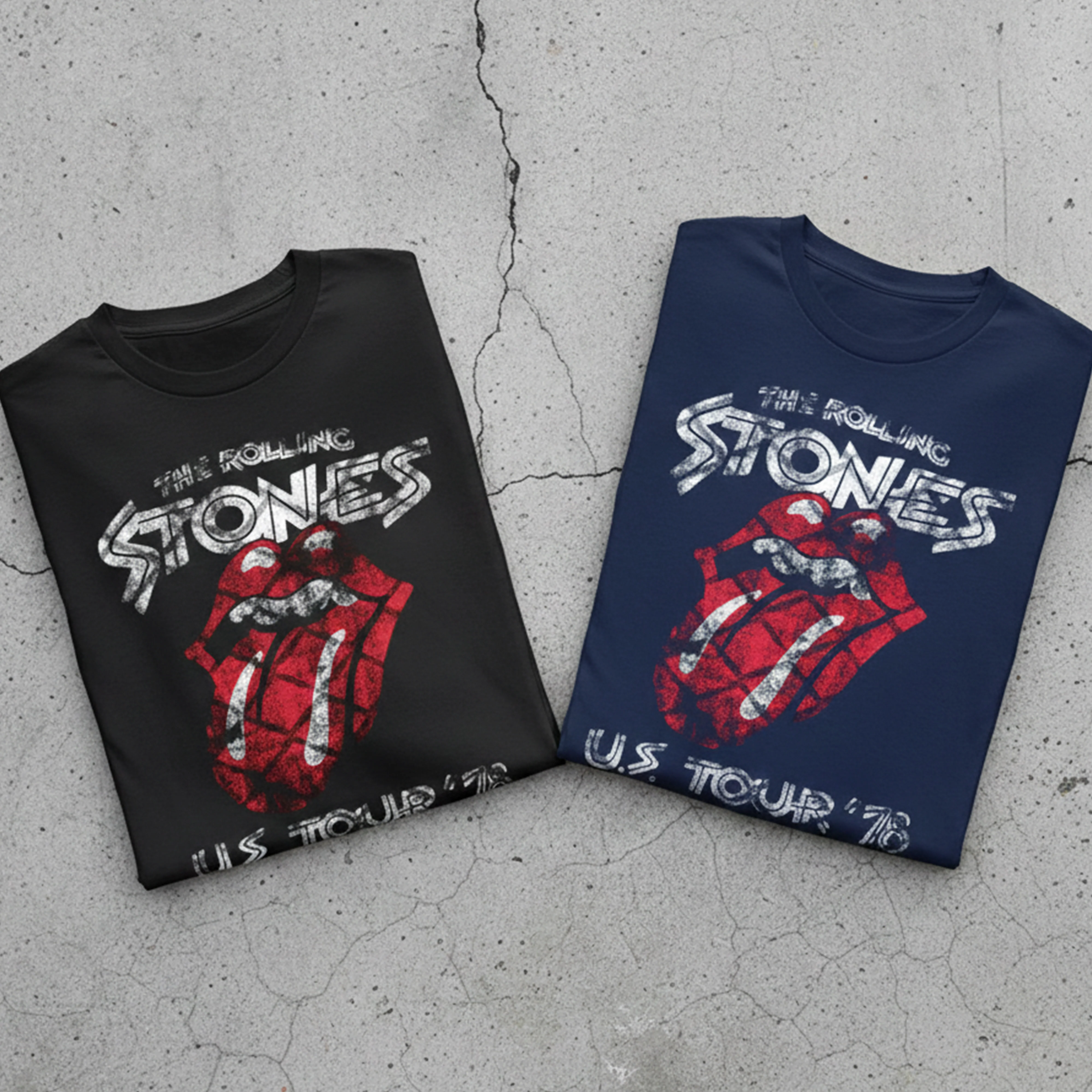 Camiseta The rolling Stones US tour 78 Rock Style mujer - Image 4