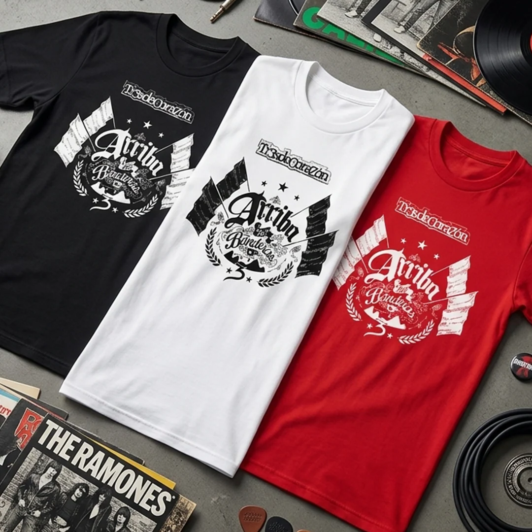 Camiseta Tres de Corazon Arriba las banderas - Image 5