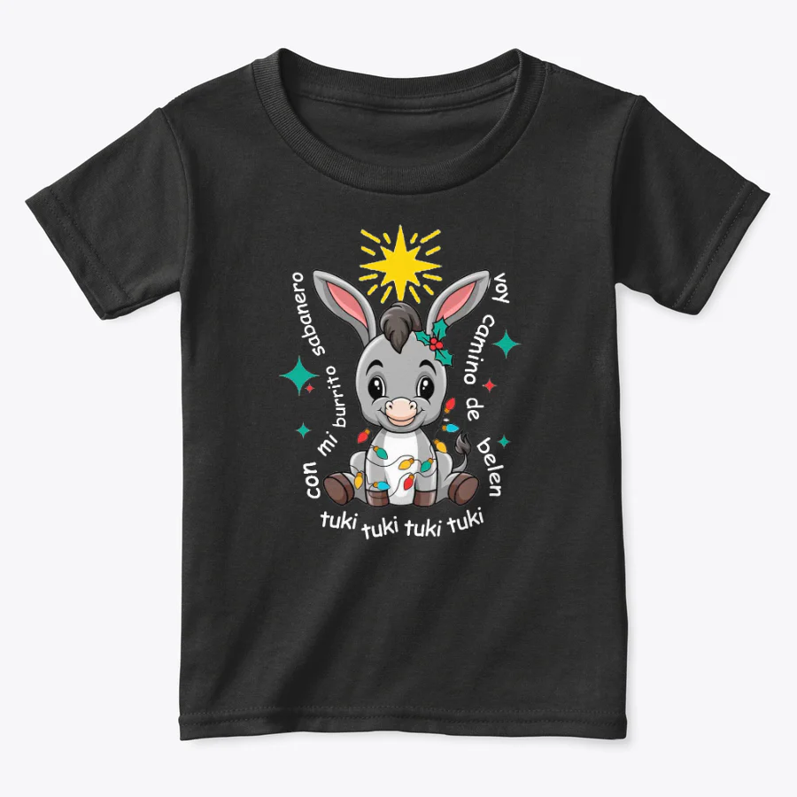Camisetas Navideñas Familia Set de 3 Prendas Con mi burrito Sabanero - Image 4