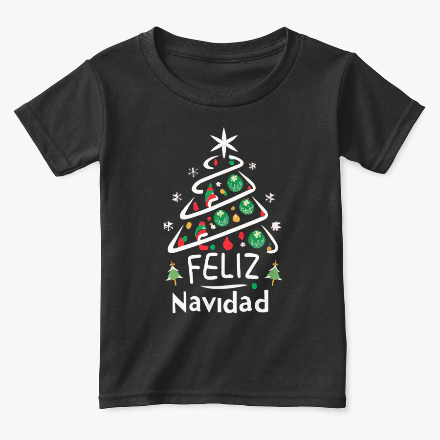Camisetas Navideñas Familia Set de 3 Prendas Arbol feliz Navidad - Image 4