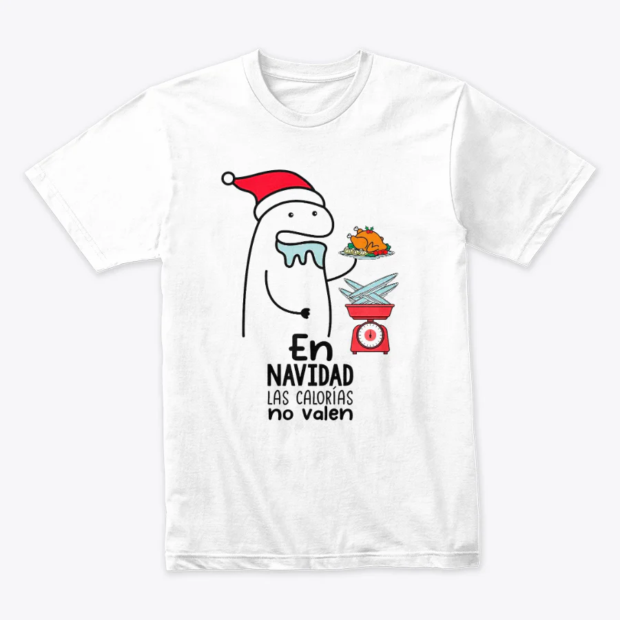 Camisetas Navideñas Familia Set de 3 Prendas En Navidad Las Calorias No Valen - Image 4