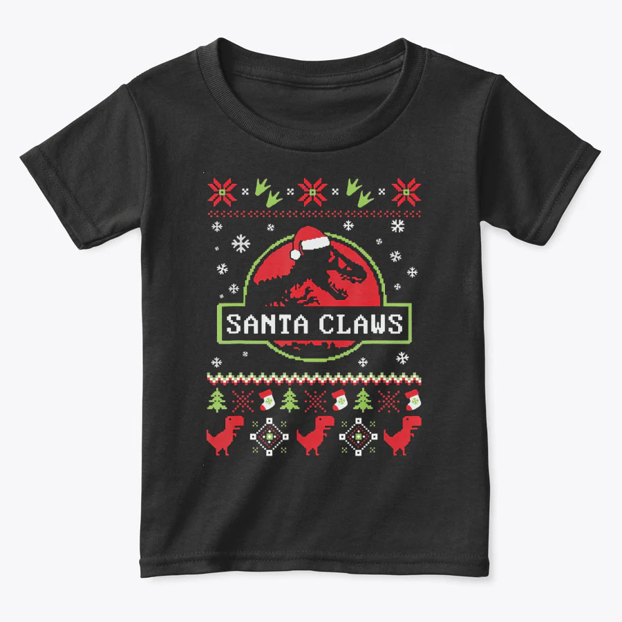 Camisetas Navideñas Familia Set de 3 Prendas Santa Claws - Image 3