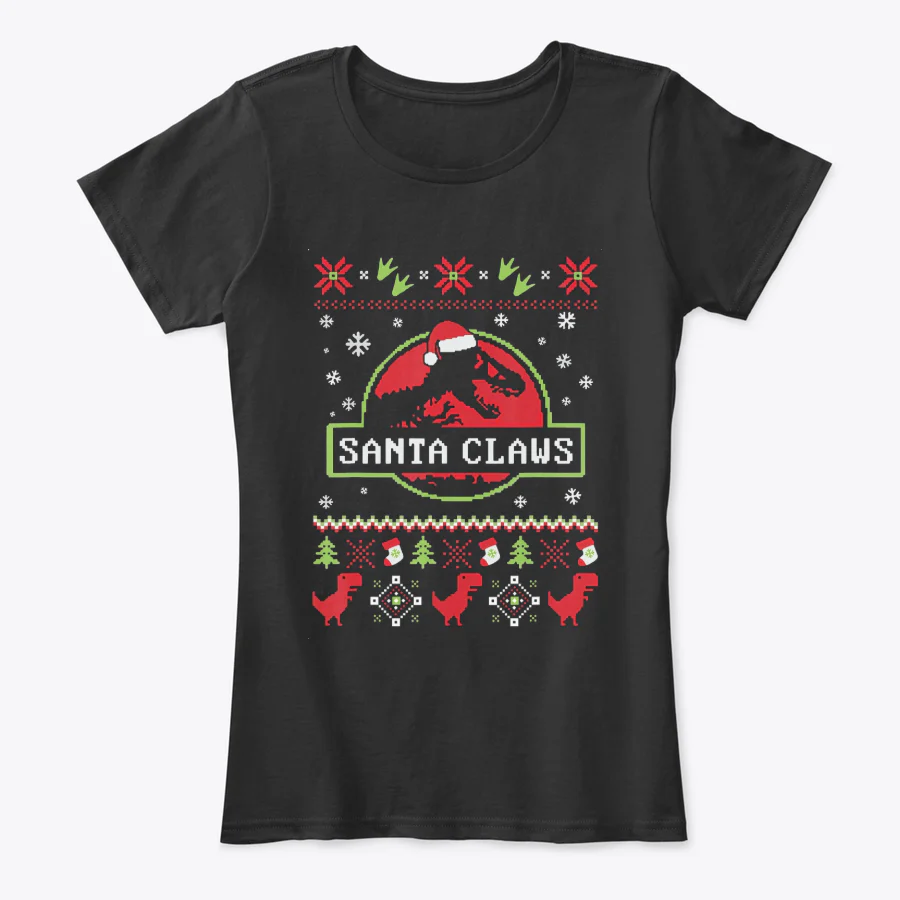 Camisetas Navideñas Familia Set de 3 Prendas Santa Claws - Image 4