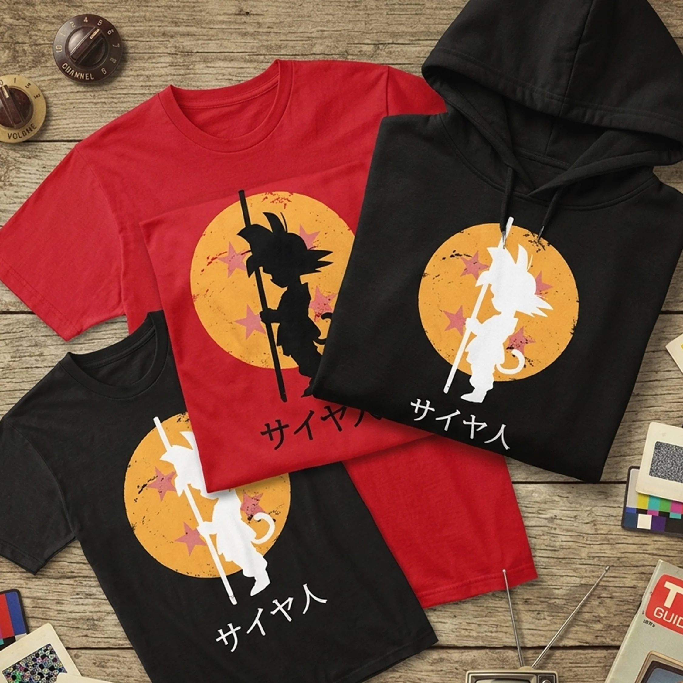 Combo Dragon Ball Goku Báculo: Buzo y Camiseta - Image 8