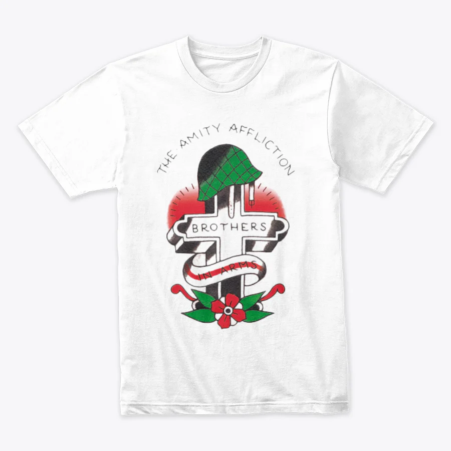 Camiseta Algodón The Amity Affliction Brother in Arms
