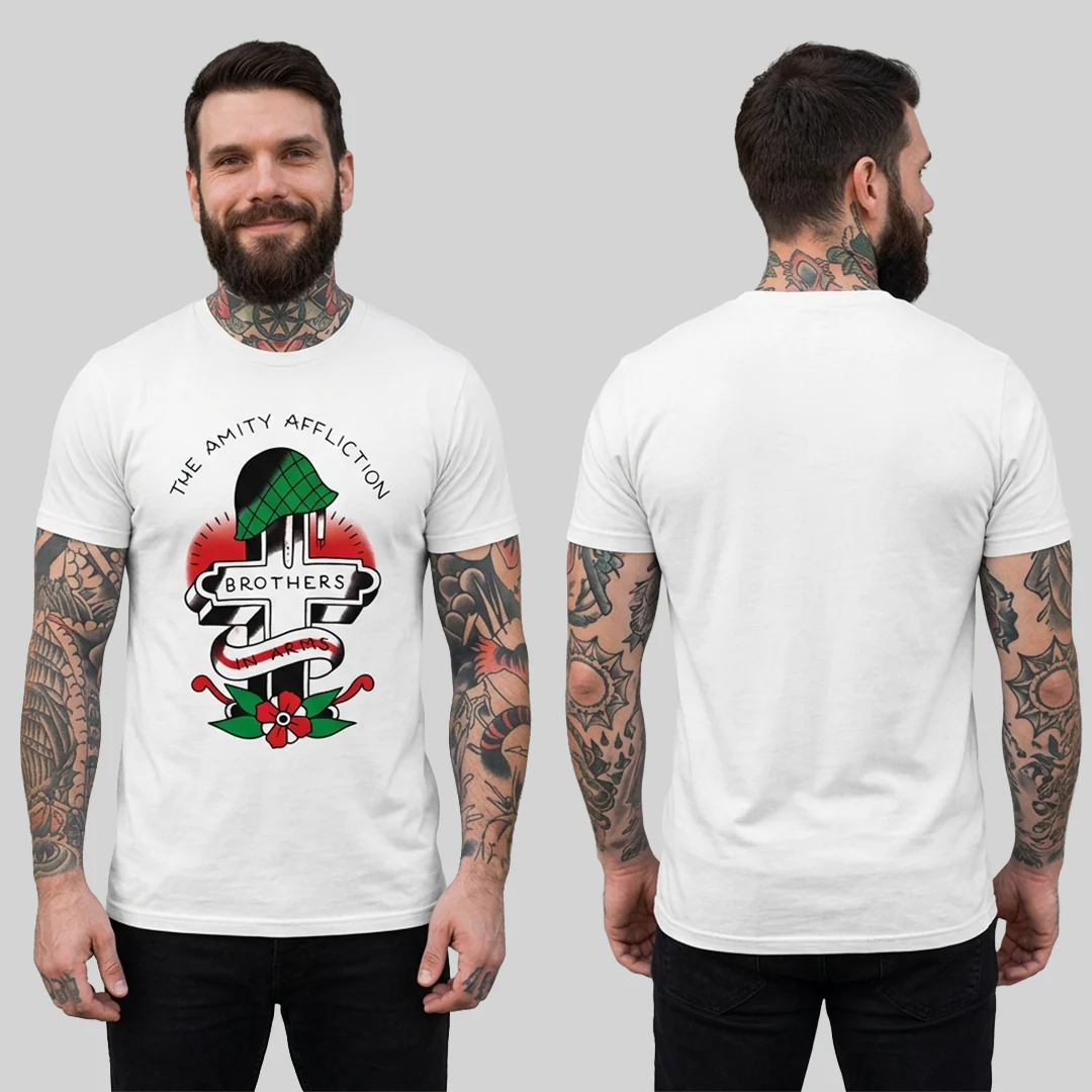 Camiseta Algodón The Amity Affliction Brother in Arms - Image 2