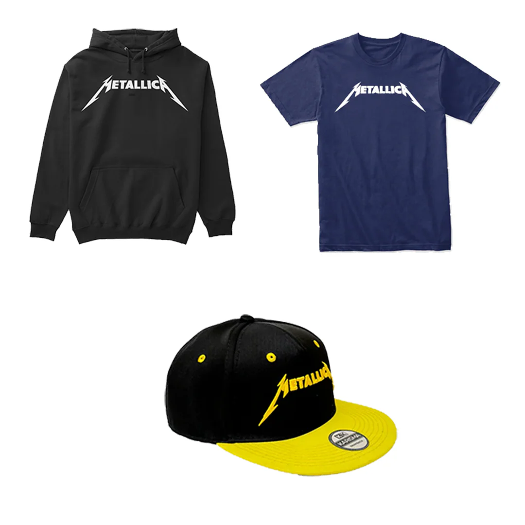 Combo Metallica Logo: Buzo, Camiseta y Gorra - Image 7