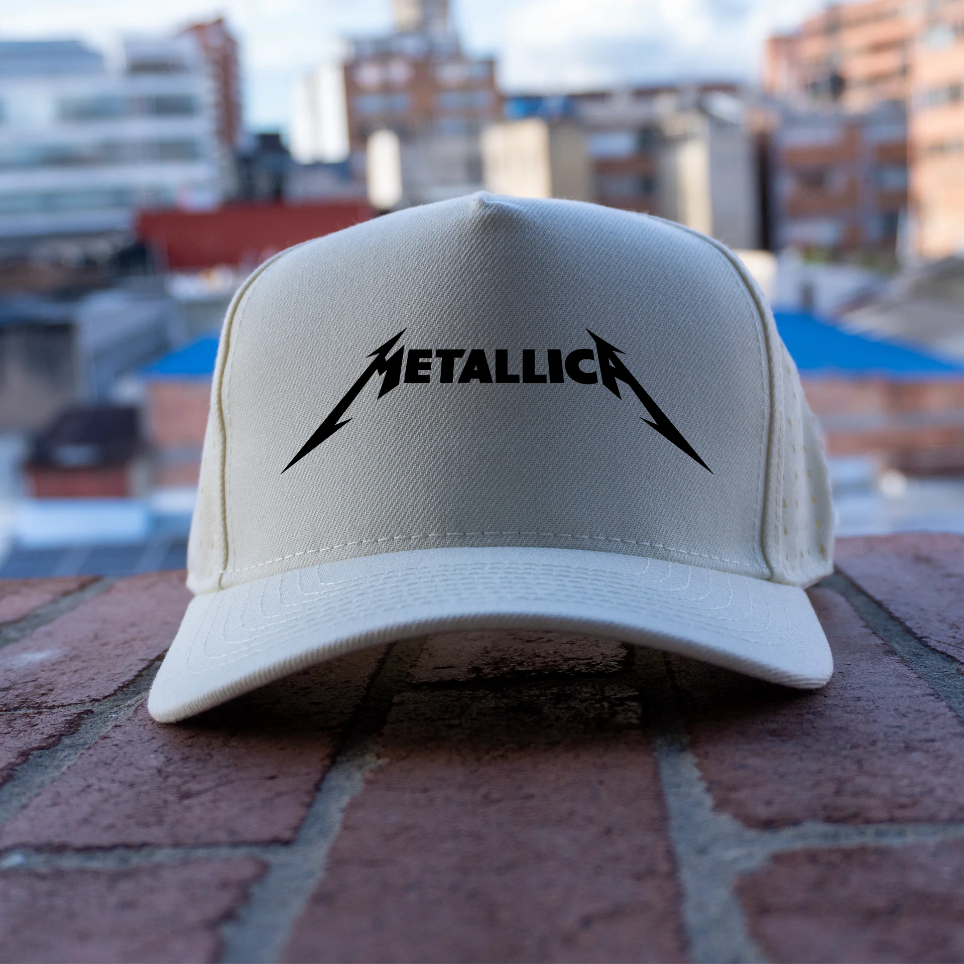 Gorra 5 Paneles Metallica Logo - Diseño Estampado | Microperforada | Karisma - Image 3