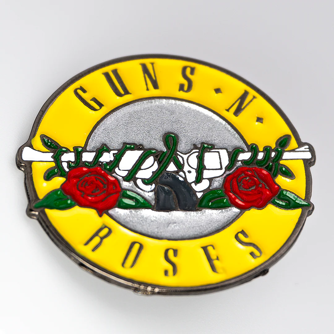 Pin Metálico Rock Guns and Roses Desgaste - Image 2